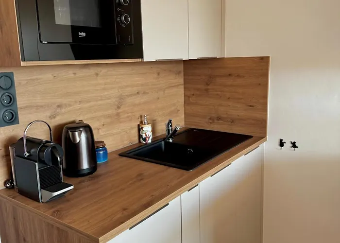 アパート Elegant Et Vue Au Boucanet *