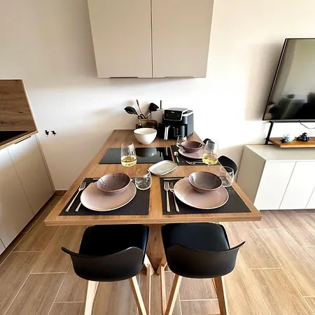 아파트 Elegant Et Vue Au Boucanet 르그로뒤후아