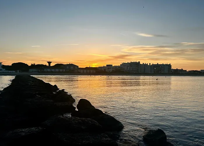 Elegant Et Vue Au Boucanet 아파트 르그로뒤후아